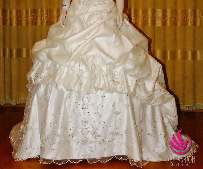 Orifashion HandmadeReal Custom Made Wedding Dress RC102